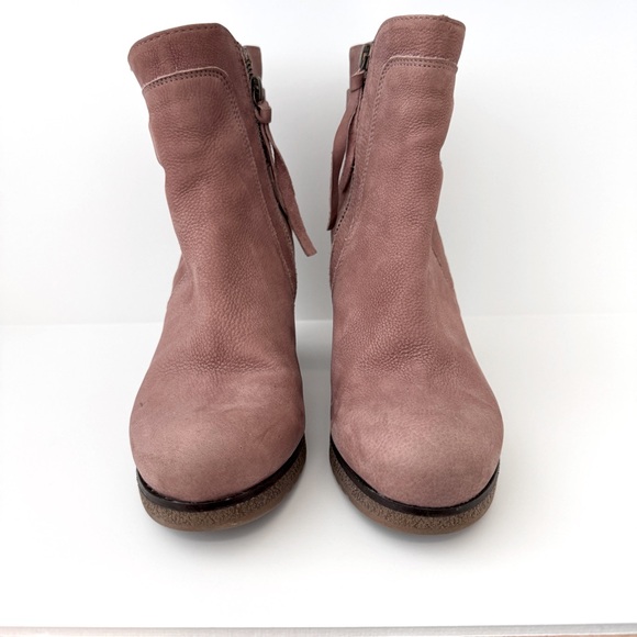 Blush Pink Suede Leni Ankle Boots by Holding Horses for Anthropologie Size 38 - Picture 4 of 13